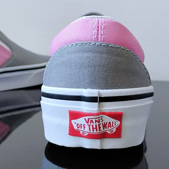 Vans Men's Classic Slip-On Sneaker in Fresh & Contemporary Prism Pink/Drizzle - Picture 8 of 12
